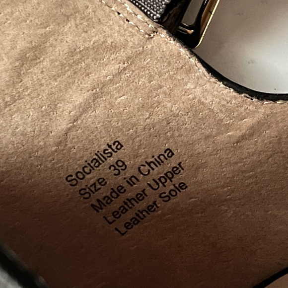 Velvet Angels Socialista Leather Platform Stilettos - Picture 16 of 16